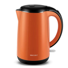 Load image into Gallery viewer, Secura Original Stainless Steel Double Wall Electric Water Kettle 1.8 Quart with Auto Shut-Off &amp; Boil-Dry Protection, Black Onyx SWK-1701DA/HB-3227B
