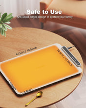 Load image into Gallery viewer, BW450 Beige Food Warming Mat Bundle with BW701 Beige Electric Warming Tray