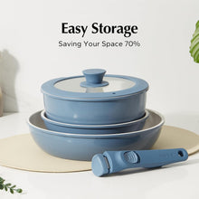 Load image into Gallery viewer, Redchef Universal Removable Handle - Detachable Handle Cookware Replacement, Green Blue