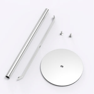 Towel Rack T-Shape Hand Holder for Bathroom,Headband and Lightweight Bathroom Racks,Kitchen Black Holder,Stainless Steel Waterproof Counter Organizer