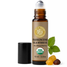 Load image into Gallery viewer, Silk Road Organic Lavender Essential Oil Roll On for Stress Relief, Sleep, Calm &amp; Relaxation | USDA Certified Aromatherapy Roller (10 ml)