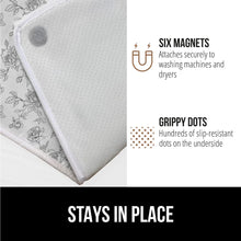 Load image into Gallery viewer, Ironing Board Cover and Pad, Silicone Coating, Thick Scorch Resistant Padding, Heavy Duty Iron Covers Standard Boards, Hook and Loop Fastener Strap, Silver, 15x54