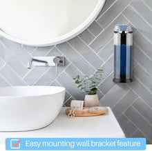 Load image into Gallery viewer, Secura 17oz Automatic Liquid Soap Dispenser, Touchless Battery Operated Hand Soap Dispenser with Adjustable Soap Dispensing Volume Control Dial, Personal Care Dispenser for Household Use (Chrome)