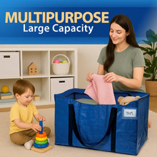 Load image into Gallery viewer, ClearSpace Extra Heavy Duty Moving Bags with Zipper, 6 Pack – Extra Large Storage Bags for Clothes, Moving Boxes or Packing for Organization - Clothing Storage with Carrying Handles