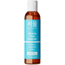 Load image into Gallery viewer, SeoulCeuticals Korean Acne Snail Cleanser Face Wash - Snail Mucin, Salicylic Acid &amp; Tea Tree Acne Treatment for Sensitive Skin &amp; K Beauty Glow 4oz