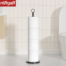 Load image into Gallery viewer, Toilet Paper Holder Stand(with Reserve Function), Free-Standing Spare Rolls Storage Holder, Stainless Steel