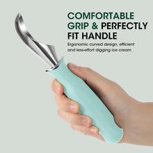Load image into Gallery viewer, Beneno Heavy Duty Ice Cream Scoop - Upgraded Anti-Fracture Design, Comfortable Grip Long Handle, Effortless Scooping &amp; Dishwasher Safe, Black