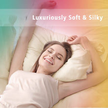 Load image into Gallery viewer, Secura Queen Bed Sheet Set, 4pcs Bedding Sheets &amp; Pillowcases, Soft Microfiber 1800 Thread Count 16&quot; Deep Pocket Luxury Bed Sheets - Hypoallergenic, Wrinkle &amp; Fade Resistant (Black)