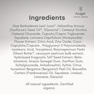 Snowdrops Organic Antiaging Day Cream, Made in Israel | Firms Skin, Boosts Collagen | Fight Wrinkles | No Parabens, 50ml
