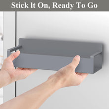 Load image into Gallery viewer, 4 Pack Magnetic Spice Rack Organizer for Refrigerator and Oven, Black Fridge Organizers and Storage for Kitchen