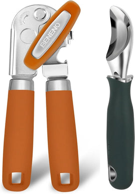 Beneno Can Opener with Ice Cream Scoop Bundle