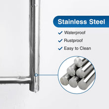 Load image into Gallery viewer, Paper Towel Holder - Self-Adhesive or Drilling, Brushed Nickel, Wall Mounted, SUS304 Stainless Steel Kitchen Roll Dispenser Under Cabinet