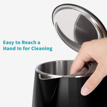Load image into Gallery viewer, Secura Original Stainless Steel Double Wall Electric Water Kettle 1.8 Quart with Auto Shut-Off &amp; Boil-Dry Protection, Black Onyx SWK-1701DA/HB-3227B