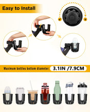 Load image into Gallery viewer, Universal Cup Holder Stroller Drink Holder for Bikes, Trolleys or Walkers, Fits Most Cups