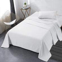 Load image into Gallery viewer, Secura Queen Bed Sheet Set, 4pcs Bedding Sheets &amp; Pillowcases, Soft Microfiber 1800 Thread Count 16&quot; Deep Pocket Luxury Bed Sheets - Hypoallergenic, Wrinkle &amp; Fade Resistant (Black)