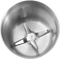 Load image into Gallery viewer, Secura Electric Coffee and Spice Grinder Replacement Parts Stainless Steel Removable Bowl Set for Model SP-7412, 2 Electric Blade Grinder Bowls