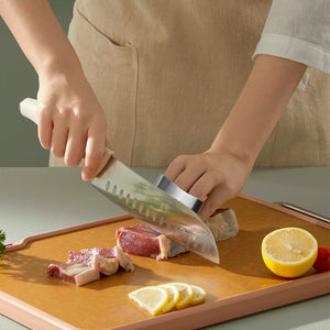 Stainless Steel Finger Guard, 2023 New Finger Protector for Cutting Food, Premium Slicing Tool Finger Protector Finger Protectors when Cutting, Slicing, Dicing, Chopping Vegatables (6 Pcs)