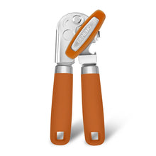 Load image into Gallery viewer, Beneno Can Opener Manual with Magnet, Hand Held Heavy Duty Can Opener with Durable Sharp Blade Smooth Edge, Big Effort-Saving Knob, Soft Grip Rubber Handle, Multifunctional Bottle Opener, Green