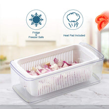 Load image into Gallery viewer, Vegetable Chopper, Multifunctional Vegetable Cutter Onion Chopper Mandoline Slicer Dicer with Colander Basket and Container 8 Interchangeable Blades