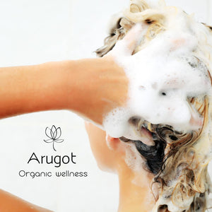 Organic Shampoo & Body Wash - Moisturizing with Hyaluronic Acid - Strengthens Damaged Hair, Scalp Nourishing & Calendula Chamomile Liquid Body Soap