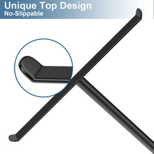 Load image into Gallery viewer, Towel Rack T-Shape Hand Holder for Bathroom,Headband and Lightweight Bathroom Racks,Kitchen Black Holder,Stainless Steel Waterproof Counter Organizer