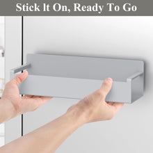 Load image into Gallery viewer, 4 Pack Magnetic Spice Rack Organizer for Refrigerator and Oven, Black Fridge Organizers and Storage for Kitchen