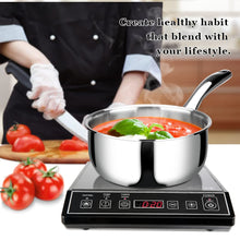 Load image into Gallery viewer, Duxtop Whole-Clad Tri-Ply Stainless Steel Saucepan with Lid, 3 Quart, Kitchen Induction Cookware