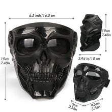 Load image into Gallery viewer, Outamateur Skull Goggle Mask Riding Mask Safety Road Riding UV Motorbike Glasses