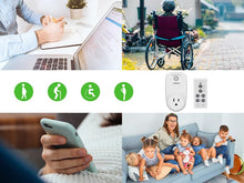 Load image into Gallery viewer, Remote Control Outlet, TESSAN Wireless Electrical Plug Switch for Lights, Lamps, Fans, 100ft RF Range, 1200W (1 Remote + 1 Outlet)