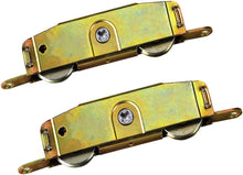Load image into Gallery viewer, Heavy Duty Sliding Patio Door Roller Assembly 1-1/4 Inch Steel Ball Wheel Bearing, Side Adjustable,2 Pack