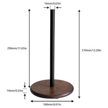 Load image into Gallery viewer, Silver Paper Towel Holder Free-Standing, Premium Stainless Steel Paper Rolls Organizer, Classic Fashion Kitchen Roll Dispenser