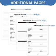 Load image into Gallery viewer, Comkiso Address Book with Individual Alphabetical Tabs Laminated, Large Print Address Book with 468 Wide Lining Entry Spaces, Change of Address Labels, Hardcover Address Book 5.7 x 8.5" - Bloom