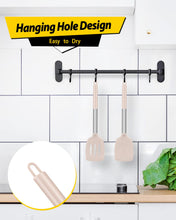 Load image into Gallery viewer, Pack of 2 Silicone Solid Turner, Non Stick Slotted Kitchen Spatulas, High Heat Resistant BPA Free Cooking Utensils, Ideal Cookware for Fish, Eggs, Pancakes(Black)