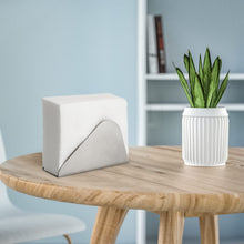 Load image into Gallery viewer, Napkin Holder Set of 2 - Stainless Steel Napkin Holders for Tables Modern Serviette Holder Tissue Dispenser Perfect for Outdoor Events (Silver-1)