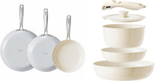 Load image into Gallery viewer, Redchef Ceramic Pots and Pans Set Non Stick, Nonstick Kitchen Cookware Sets, Non Toxic Pots and Pans Set Non Stick, PFAS PFOA &amp; PTFE Free, Nonstick Frying Pans Set, Ceramic Pan Skillet, RV Cookware