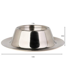 Load image into Gallery viewer, Stainless Steel Egg Cup Holder Set with Spoon for Soft Boiled Egg Holder Tableware Kitchen Tools