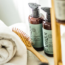 Load image into Gallery viewer, Organic Shampoo &amp; Conditioner - Moisturizing with Hyaluronic Acid and Green Tea - Strength Damaged Hair, Invigorating Scalp, Nourishing - Anti Thinning &amp; Volumizing