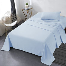 Load image into Gallery viewer, Secura Queen Bed Sheet Set, 4pcs Bedding Sheets &amp; Pillowcases, Soft Microfiber 1800 Thread Count 16&quot; Deep Pocket Luxury Bed Sheets - Hypoallergenic, Wrinkle &amp; Fade Resistant (Black)