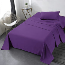 Load image into Gallery viewer, Secura Queen Bed Sheet Set, 4pcs Bedding Sheets &amp; Pillowcases, Soft Microfiber 1800 Thread Count 16&quot; Deep Pocket Luxury Bed Sheets - Hypoallergenic, Wrinkle &amp; Fade Resistant (Black)