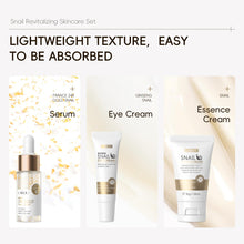 Load image into Gallery viewer, Korean Skin Care, Skin care set, Skin Care Kit Snail and Ginseng with Cleansing Gel, Toner, Eye Cream, Serum, Essence Cream 5pcs for Women Teen Girls Mom Daughter Mother&#39;s Day Birthday