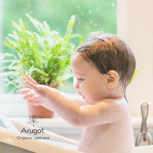 Organic Calendula-Chamomile Body Wash, Sourced & Made in Israel | Natural Body Soap for Babies, Kids & Adults with Sensitive or Dry Skin & Scalp - 16.9 Fl Oz