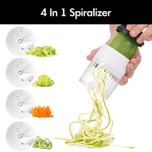Load image into Gallery viewer, Vegetable Chopper With Container, Multifunctional Food Chopper Onion &amp; Vegetable Cutter Dicer With 8 Blades, Carrot &amp; Veggie Slicer 2 Blades