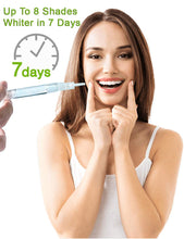 Load image into Gallery viewer, Bright White Smiles 44% Teeth Whitening Gel Syringe Refill Pack | Carbamide Peroxide, 5 Syringes, 3ml, Tooth Whitener Formula