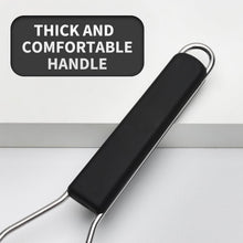 Load image into Gallery viewer, Lemon Zester Grater Three-piece Suit - Heavy Duty Kitchen Tool for Parmesan Cheese, Ginger, Garlic, Nutmeg, Chocolate, Vegetables，Fruits，Stainless Steel Grater Dishwasher Safe Black