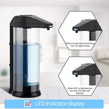 Load image into Gallery viewer, Secura 17oz Automatic Liquid Soap Dispenser, Touchless Battery Operated Hand Soap Dispenser with Adjustable Soap Dispensing Volume Control Dial, Personal Care Dispenser for Household Use (Chrome)