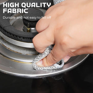 Multipurpose Wire Dishwashing Rags, 2024 New Metal Wire Dishwashing Cloths Towels Scrubs Cleans, Premium Scrubbing Wire Dishwashing Rags Non-Scratch Wire Dishcloth for Dishes, Sinks(5)