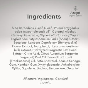 Snowdrops Organic Antiaging Night Cream, Made in Israel | Firms Skin, Fights Wrinkles | No Parabens 50ml