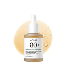 Load image into Gallery viewer, Anua Heartleaf 80 Soothing Ampoule, Hydration Facial Serum for Glass Skin, Panthenol, Hyaluronic Acid, Non-Greasy, Gentle Formula, Lightweight Essence, Vegan, Korean Skin Care, 30ml/1.01 fl.oz