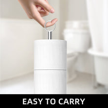 Load image into Gallery viewer, Toilet Paper Holder Stand(with Reserve Function), Free-Standing Spare Rolls Storage Holder, Stainless Steel