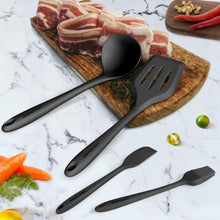 Load image into Gallery viewer, Kitchen Utensil Set - 11 Cooking Utensils - Colorful Silicone Kitchen Utensils - Nonstick Cookware with Spatula Set - Colored Best Kitchen Tools Kitchen Gadgets (Khaki)